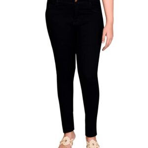 Women Regular Low Rise Black Jeans